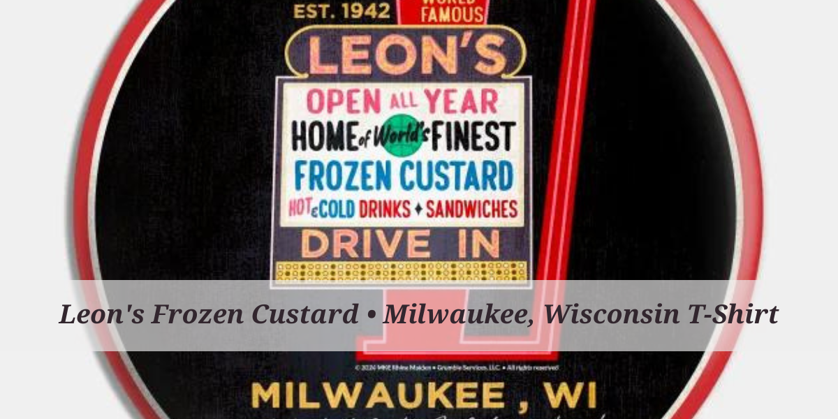 Leon’s Frozen Custard • Milwaukee, Wisconsin T-Shirt